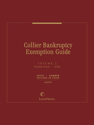 cover image of Collier Bankruptcy Exemption Guide